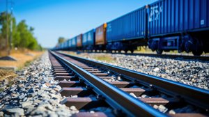 Bahn, Logistik, Foto: AdobeStock_Artur Bahn, Logistik, Transport, Container